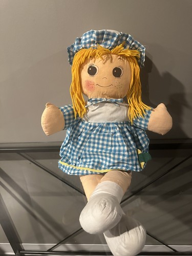 Rag doll blue checkered - lg,,