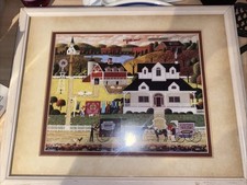 Heronim Harry Wysocki Framed Print American Folk Art