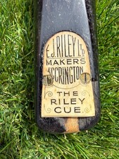 THE RILEY CUE. EJ RILEY MAKERS