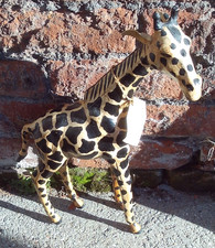 Leather Wrapped Giraffe