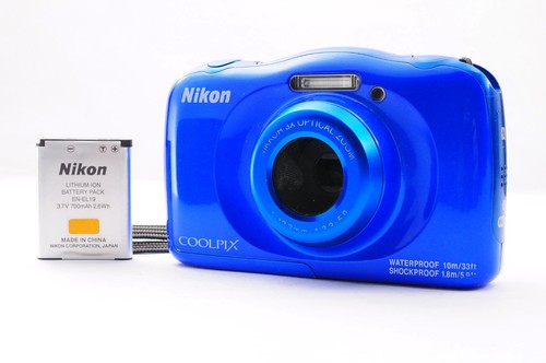 Nikon coolpix w100 blue - nikon,