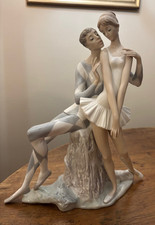 Large Lladro Porcelain Ballet