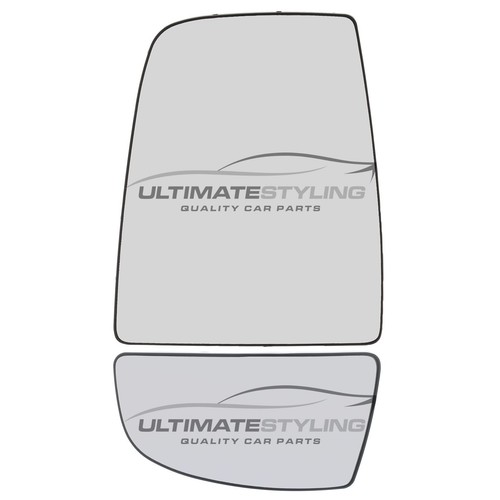 Upper lower mirror glass - lower,
