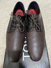 Topman Brown Leather Smart