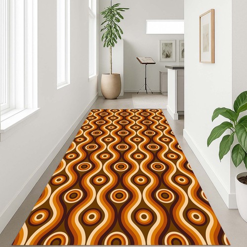 Retro runner rug - retro,