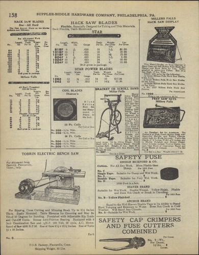1927 paper miller falls - 1927,