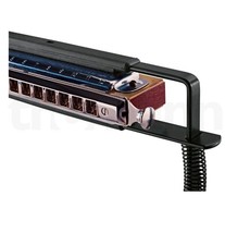 Koing and Meyer Musical Inst Harmonica / Blues Harp Holder, Black Neck Holder