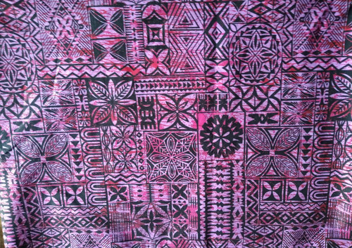 Tropical hawaiian print poly - tropical,