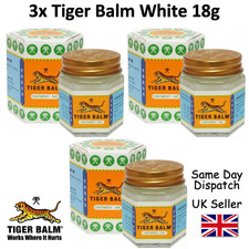 3x WHITE BALM TIGER WHITE 21ML NEW STOCK - Relief From Headache, aches & pains
