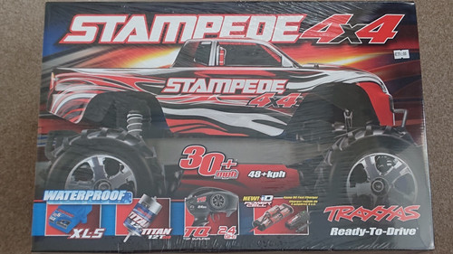 Traxxas 67054 red stampede - red, "stampede
