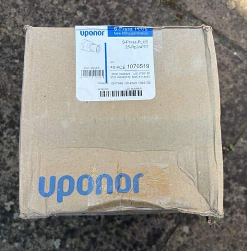 Uponor press plus 25mm - s-press, rp