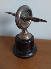 Prince Bira / Horace Gould Rare Winged Wheel Car Mascot