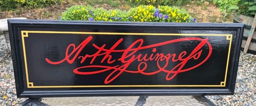 Arthur guinness painted wooden - arthur,
