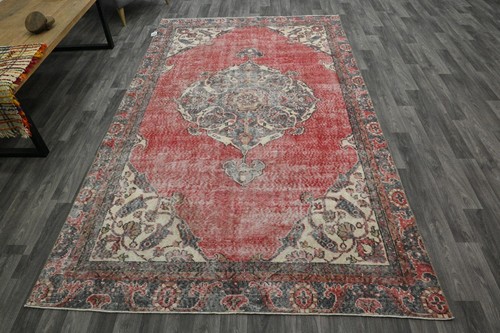 5x9 red oushak - area, rug