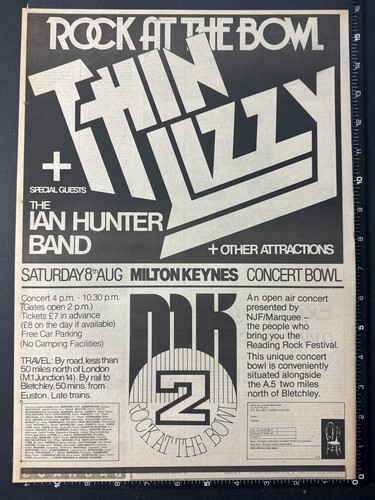 Thin lizzy rock the bowl - lizzy, at