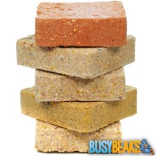 BusyBeaks Suet Fat Blocks - Premium Grade High Protein Bird Food For Wild Birds