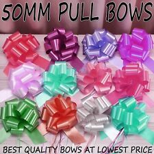 Large 50mm Pull Bow Quality Gift Present Wrap Ribbon Wedding Car Birthday Party
