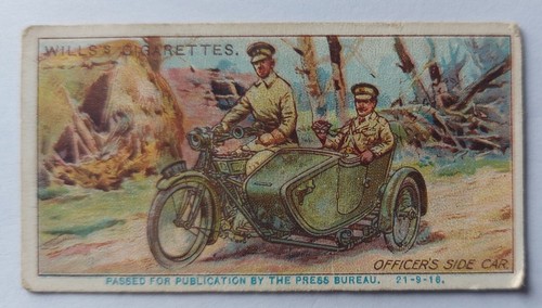 Wills military motors officers - military, motors-officers