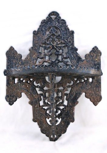 Decorative cast iron - cast, shelf