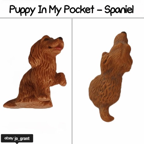 Vintage puppy pocket - puppy, in