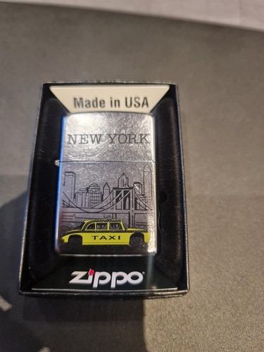Zippo new york skyline yellow - zippo,