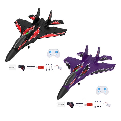 Glider airplane with - rc,