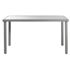 Habitat Rattan Effect Garden Table Patio Furniture TABLE ONLY