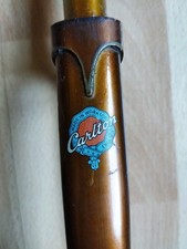 VINTAGE CARLTON STEEL 1" THREADED STEERER 27/700 RETRO ROAD BIKE FORK