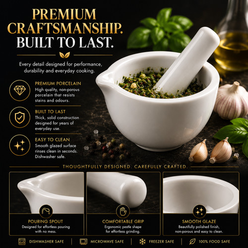Pestle mortar set mini home - pestle,