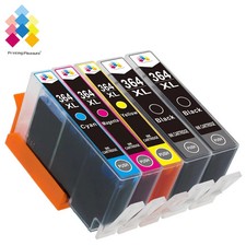 5pcs Ink Cartridge 364XL For