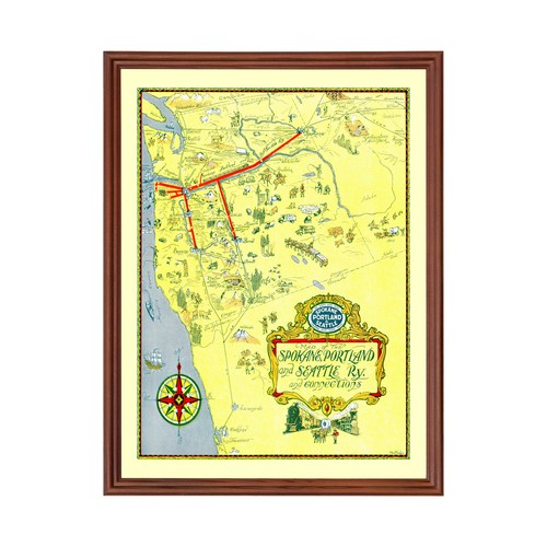 Old map united - map,