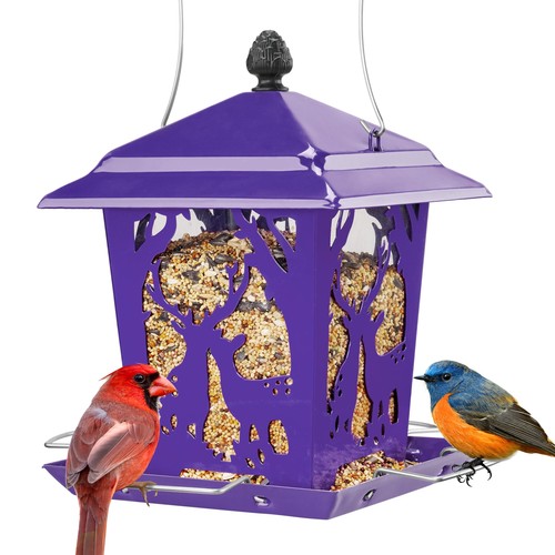 Metal bird feeder - metal,