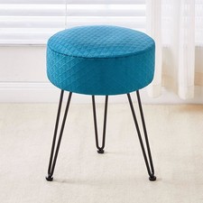 Modern Round Velvet Vanity