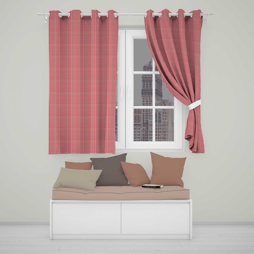 Blackout eyelet curtains - blackout,