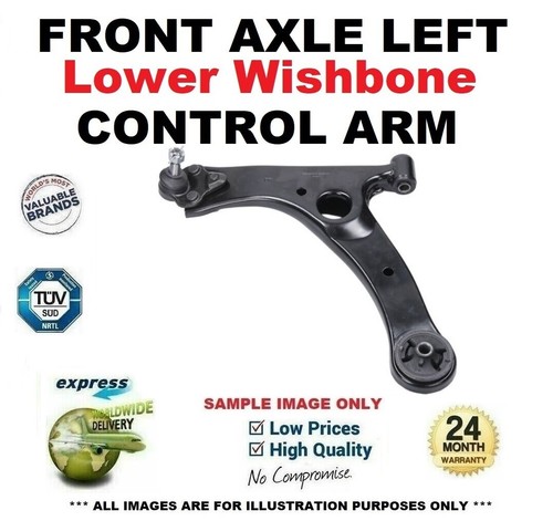 Front axle left lower - front,