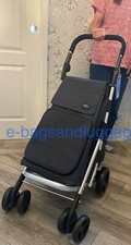 6 WHEEL LARGE SHOPPING TROLLEY