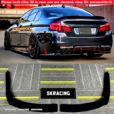 Glossy black Rear Bumper