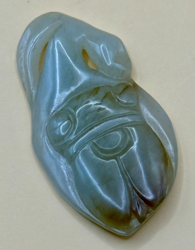 Chinese carved jade - carved, on