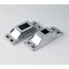 Pair of Bright Chrome Rake