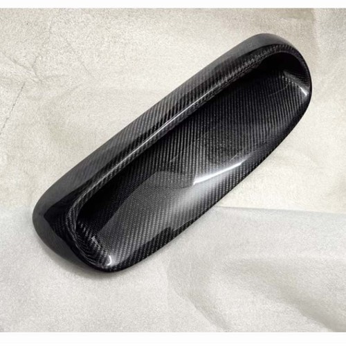 Real carbon hood air vent - real,