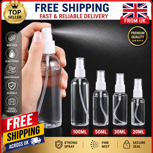 Mini plastic spray bottle fine - bottle,