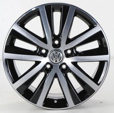 VW T5 T6 Bulli Alloy Wheel Cascavel Black Rim 17 Inches Single Wheel 7E0601025L