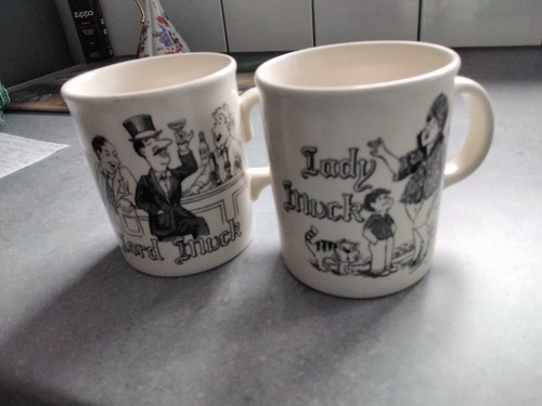 Vintage 1987 ceramic mugsx - vintage,