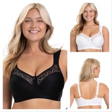 Miss Mary of Sweden Breeze Bra Non Wired Full Cup Womens Comfortable Bras 2538