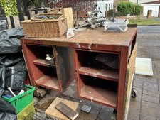 Stainless Steel Metal Table On Wheels Heavy Duty 