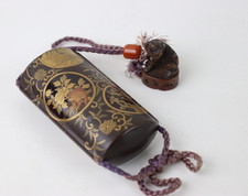 Japanese late Edo lacquered
