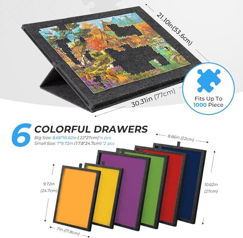 1000pcs tilting puzzle board - tilting,