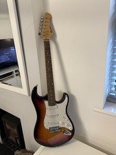 ROCKBURN ELECTRIC GUITAR STRAT STYLE 