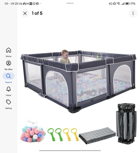 Baby playpen mat 150x180cm - baby,