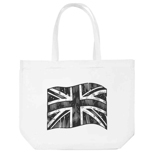 Waving union jack - 'waving, flag'